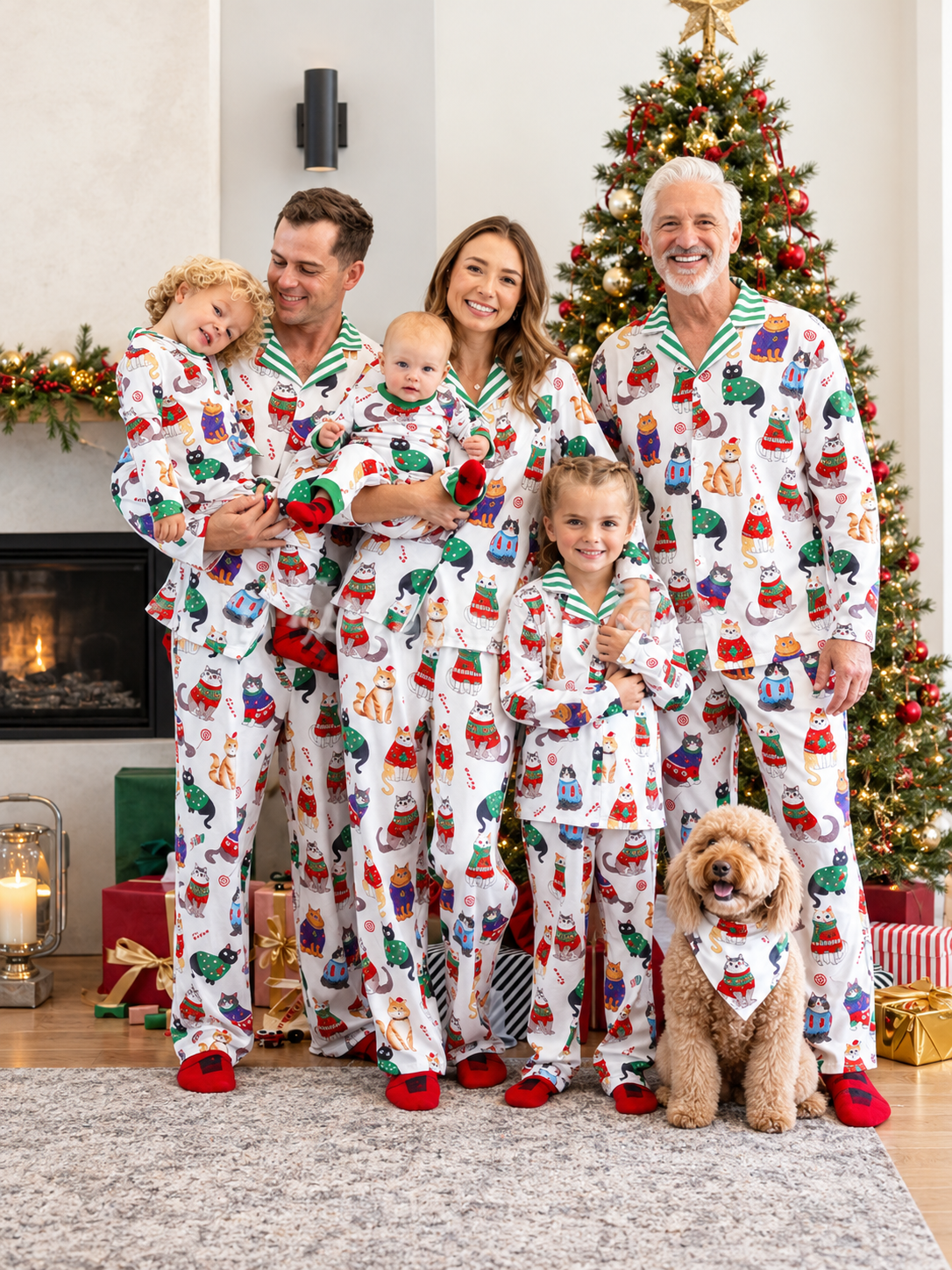 🎅Christmas Family Matching Printed Pajama Set