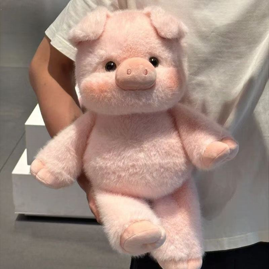 Cute Running Animal Plush Toy Collection 🐷🐮🐼✨