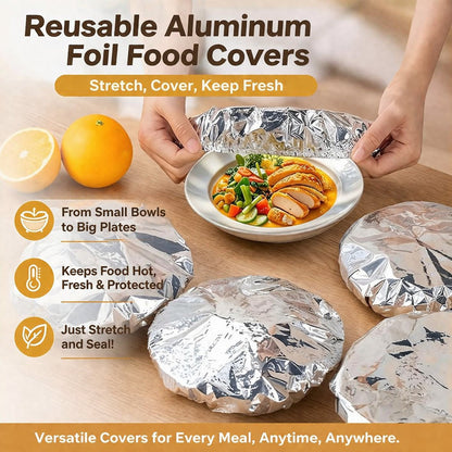 🥘Aluminum Foil Heat Shield Covers – No Plastic