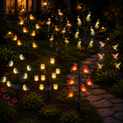 🔥Last Day 50%OFF🦩Bird-Shaped Solar Stump Light