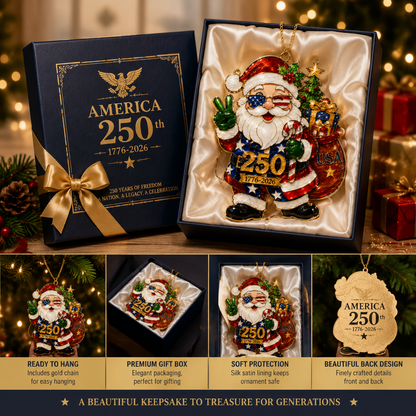 ✨ Limited anniversary edition✨⏰49% OFF!🔥Santa Claus Christmas tree ornament