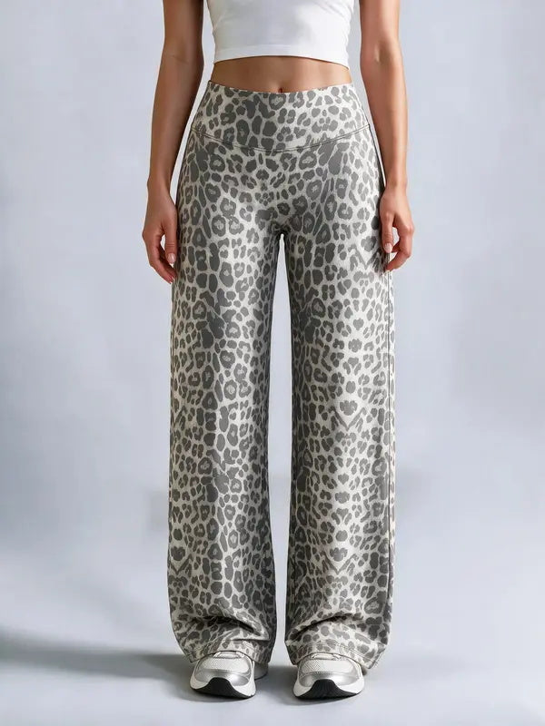 Women's high-waisted flared yoga pants