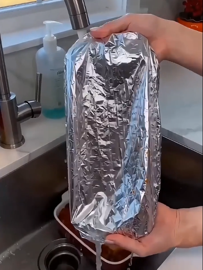 Elastic Aluminum Foil Food Stretch Cover 🍽️