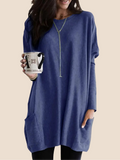 Women's Lightweight Long Sleeve Tunic Top (Buy 3 Free Shipping)