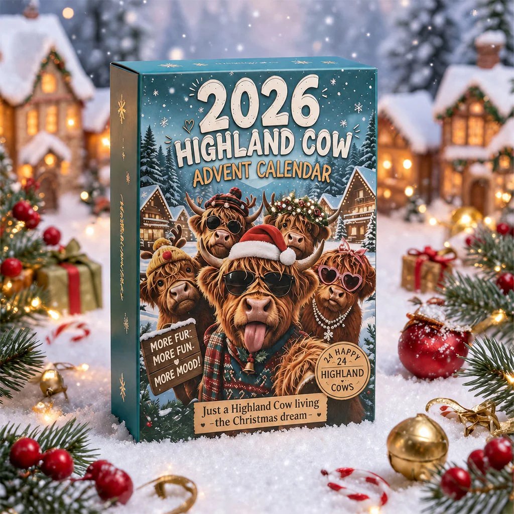 🐂🎁2026 Highland Cow Advent Calendar | Every Day Brings New Surprises