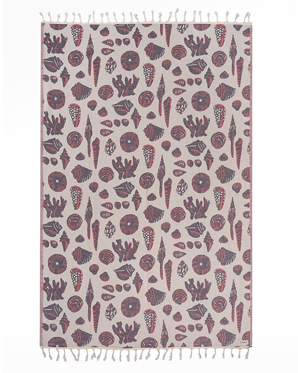 🏖️Daisy Turtle Turkish Cotton Beach Towel – Oversized Sand Resistant Quick Dry Towel