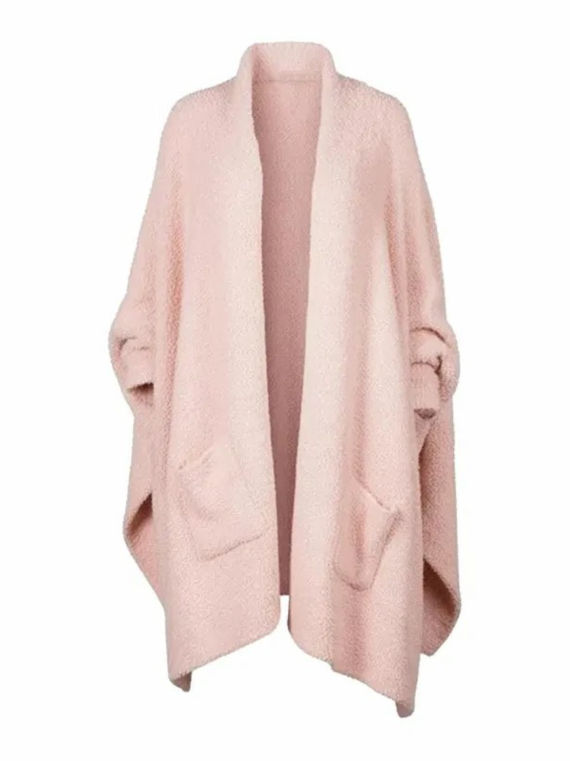 ⏰Hot Sale-Women's Sherpa Wearable Blanket Poncho