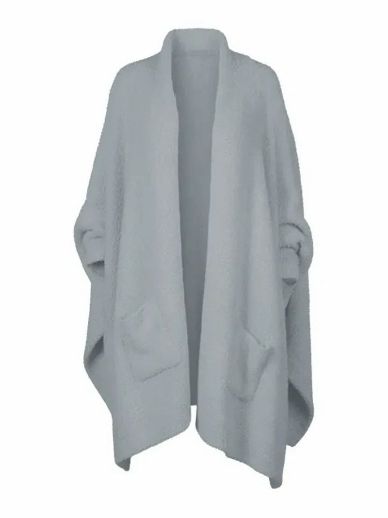 ⏰Hot Sale-Women's Sherpa Wearable Blanket Poncho