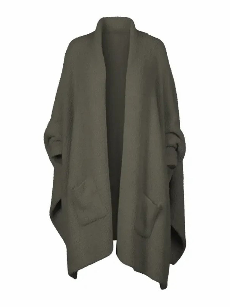 ⏰Hot Sale-Women's Sherpa Wearable Blanket Poncho