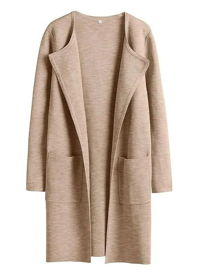 Women's Open Front Knit Cardigan (Buy 2 Free Shipping)
