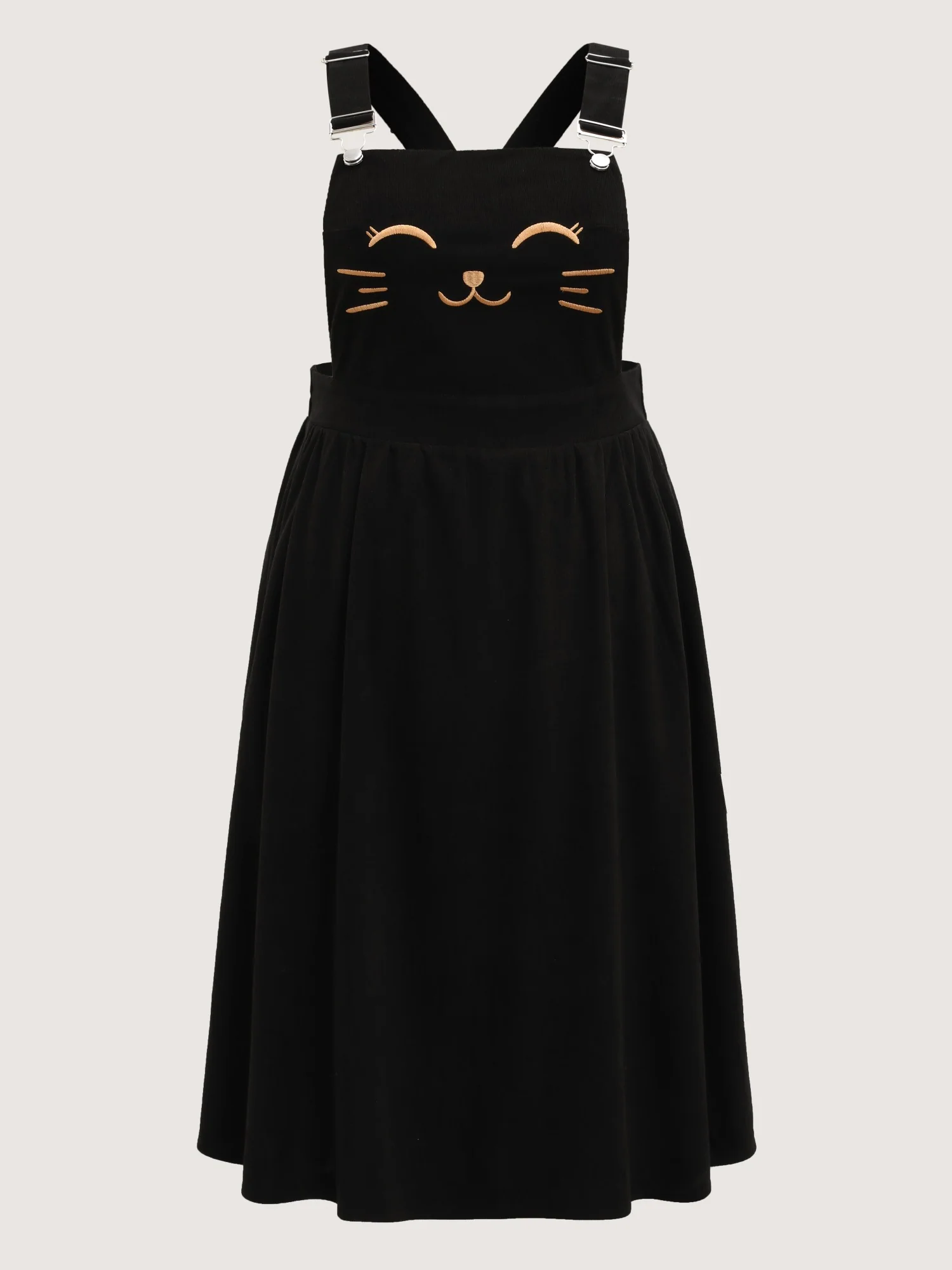 Cute Cat Overall Dress