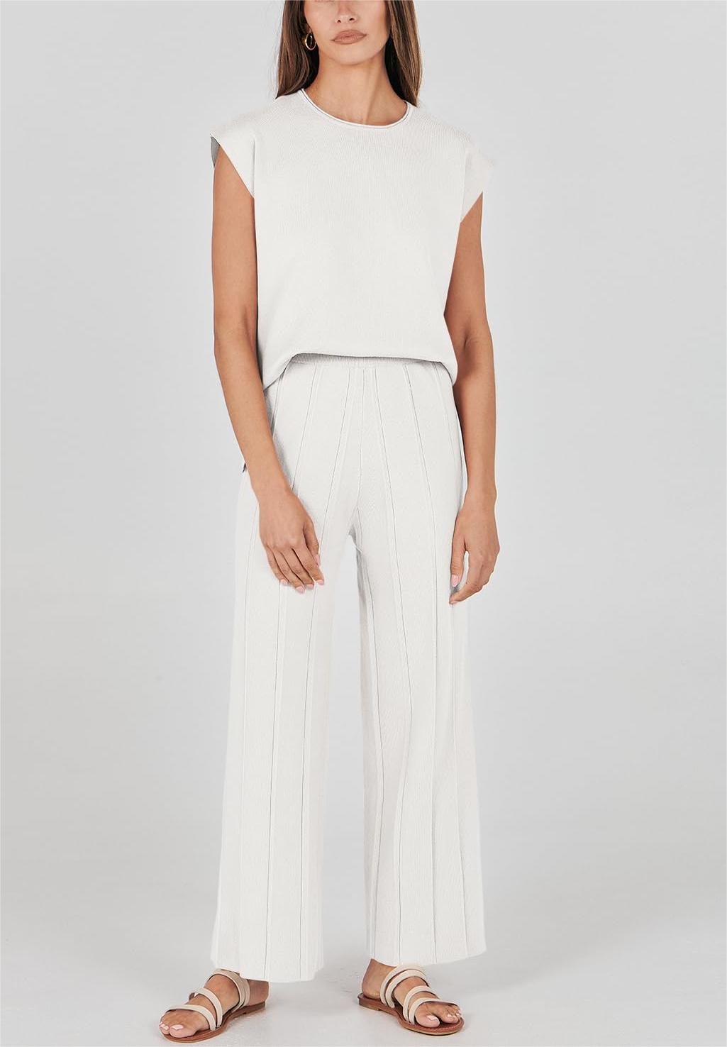 Women's 2 Piece Knit Lounge Set