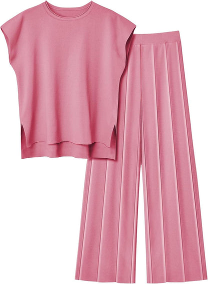 Women's 2 Piece Knit Lounge Set