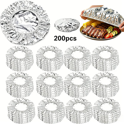 🥘Aluminum Foil Heat Shield Covers – No Plastic