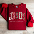 Christian Jesus Bible Verse Sweathirt-Trendy Faith Apparel Gift(Buy 2 Free Shipping)