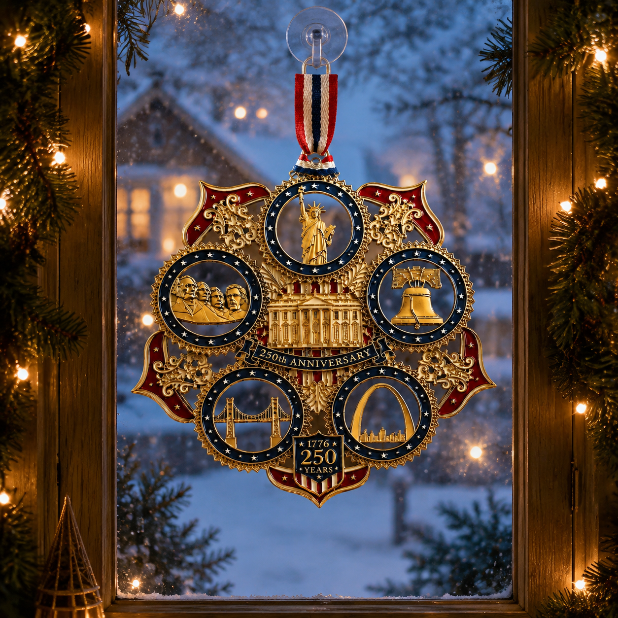 🔥Last 30pcs🔥✨ Limited anniversary edition✨⏰49% OFF!🔥250th Anniversary Christmas Tree Ornament