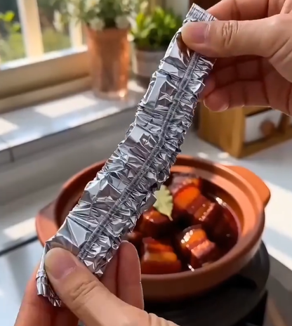 Elastic Aluminum Foil Food Stretch Cover 🍽️