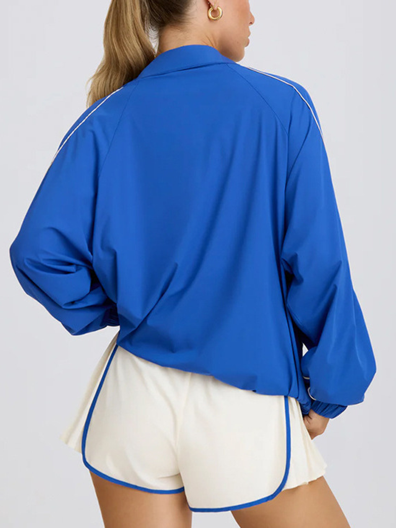 Quarter-Zip Windbreaker with UV Protection(BUY 2 FREE SHIPPING)