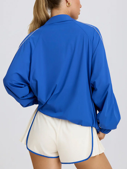 Quarter-Zip Windbreaker with UV Protection(BUY 2 FREE SHIPPING)