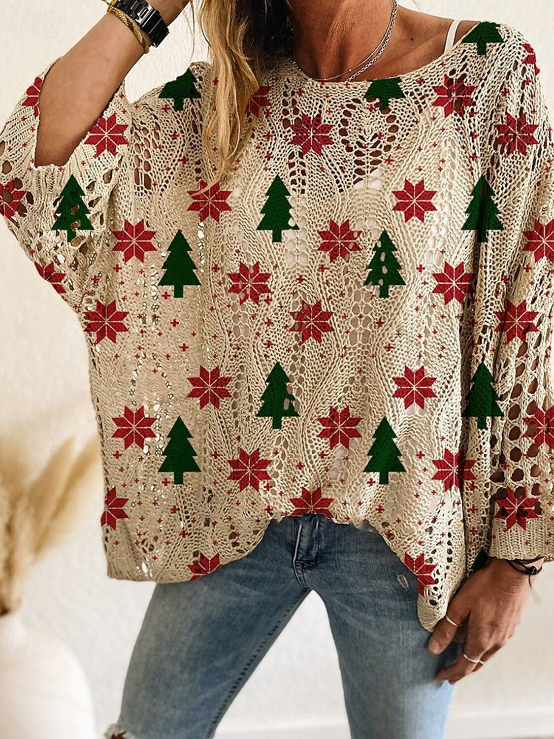 Women's Soft Crocheted Sweater (Buy 2 Free Shipping)