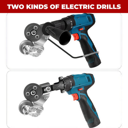 🎉 Hot Sale 49% OFF 🔥 Titanium Drill Nibbler – Sheet Metal Cutting Tool