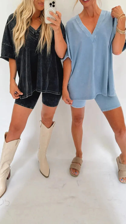Women's Summer Washed Set(Buy 2 Free Shipping)