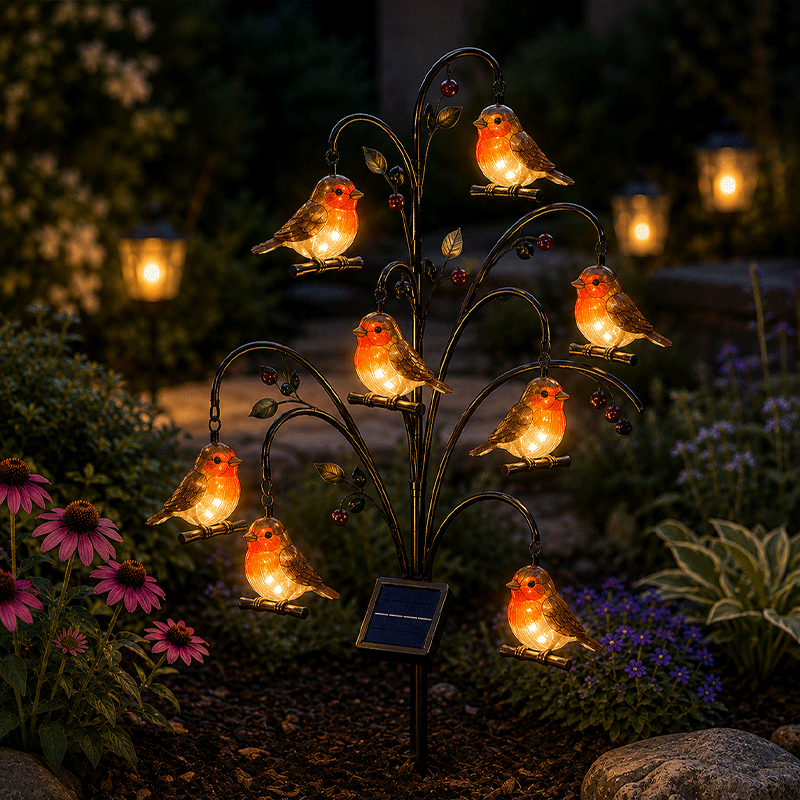 🔥Last Day 50%OFF🦩Bird-Shaped Solar Stump Light