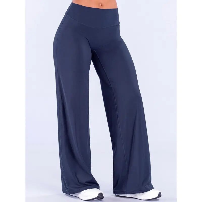 Women's high-waisted flared yoga pants
