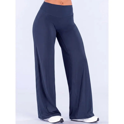 Women's high-waisted flared yoga pants