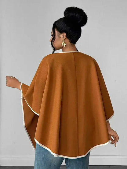 HOT SALE-Plus Size Women's Autumn/Winter Fashion Solid Color Shawl