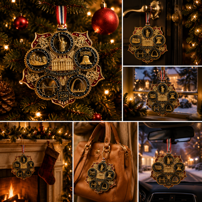 🔥Last 30pcs🔥✨ Limited anniversary edition✨⏰49% OFF!🔥250th Anniversary Christmas Tree Ornament