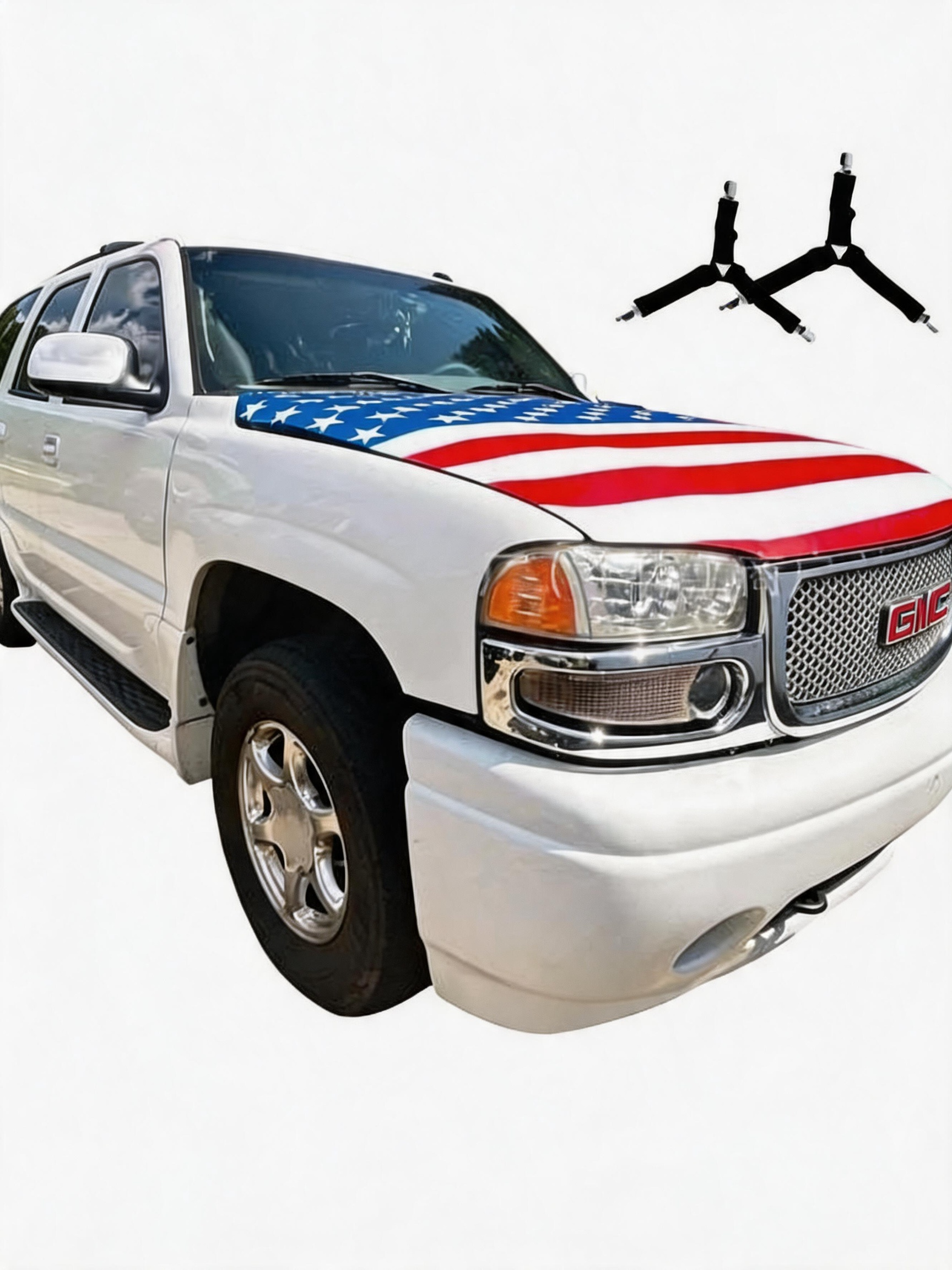 Patriotic American Flag Car Hood Cover 🇺🇸🚗