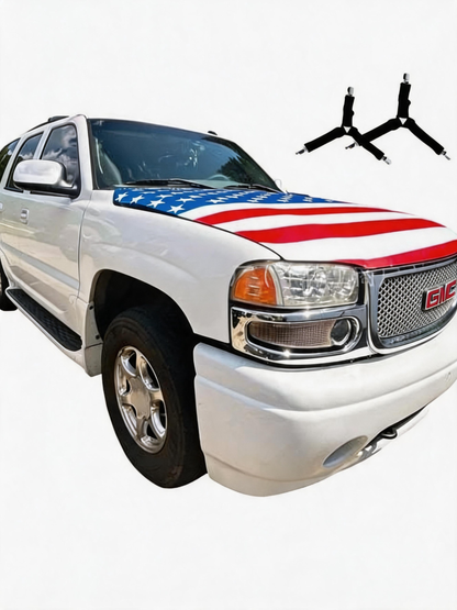 Patriotic American Flag Car Hood Cover 🇺🇸🚗