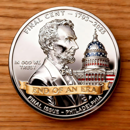 🔥LAST DAY 50% OFF🔥 - THE FINAL CENT 1793–2025 · END OF AN ERA