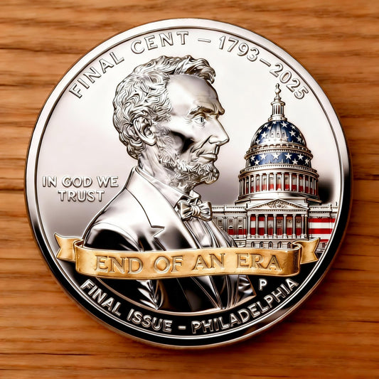 🔥LAST DAY 50% OFF🔥 - THE FINAL CENT 1793–2025 · END OF AN ERA