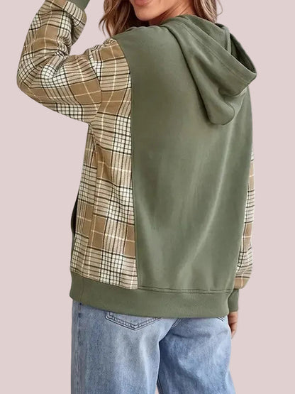 Women's Casual Cotton Loose-Fit Hoodie Sweatshirt