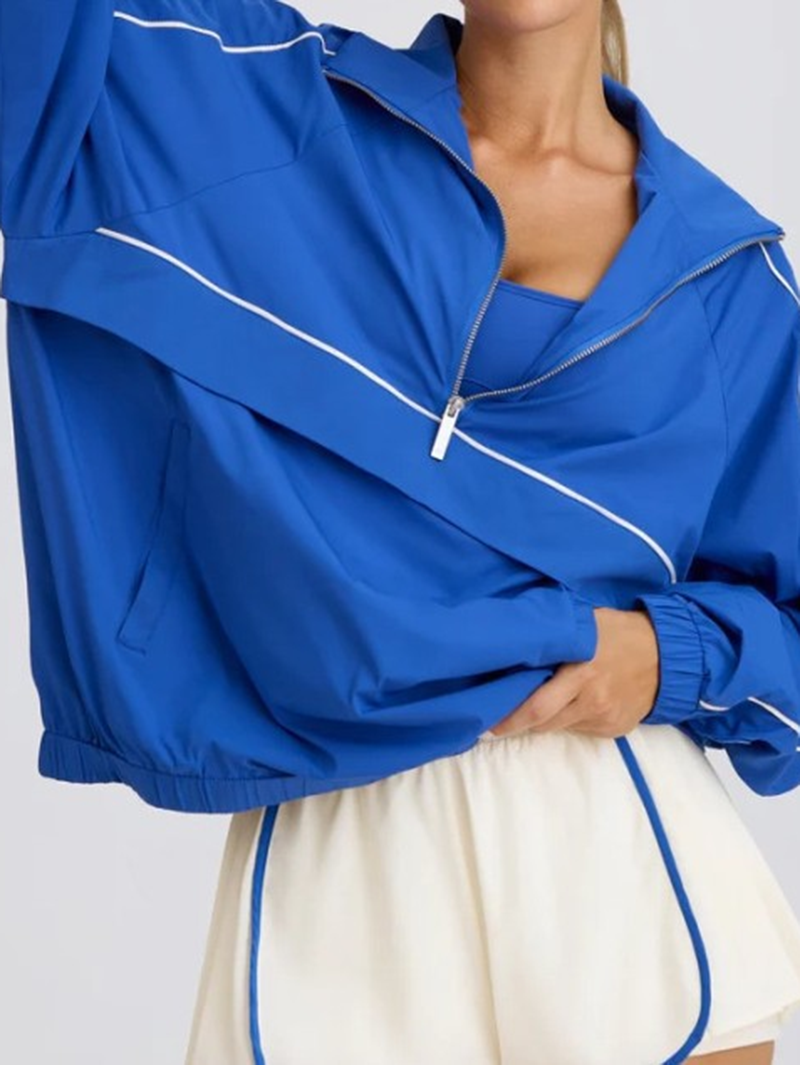 Quarter-Zip Windbreaker with UV Protection(BUY 2 FREE SHIPPING)