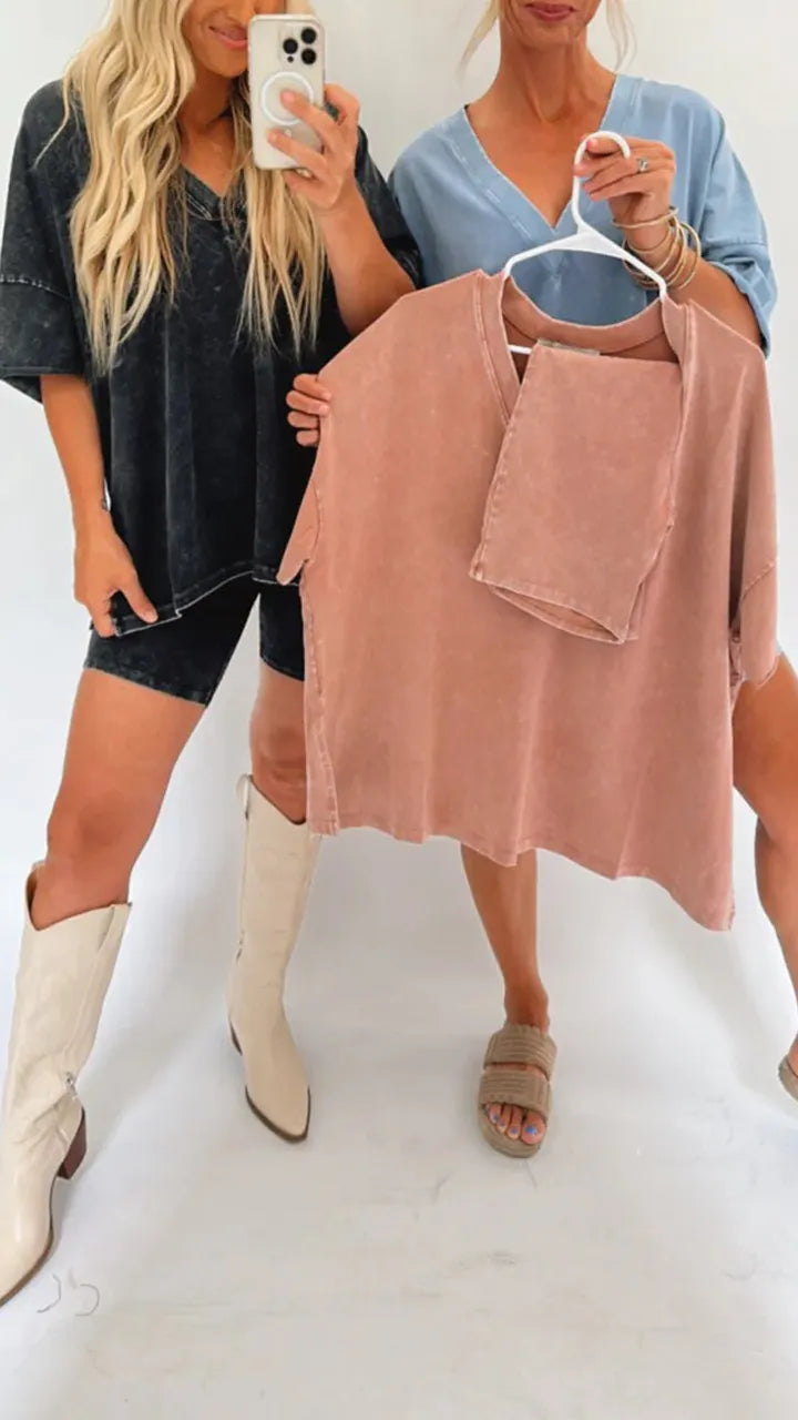 Women's Summer Washed Set(Buy 2 Free Shipping)