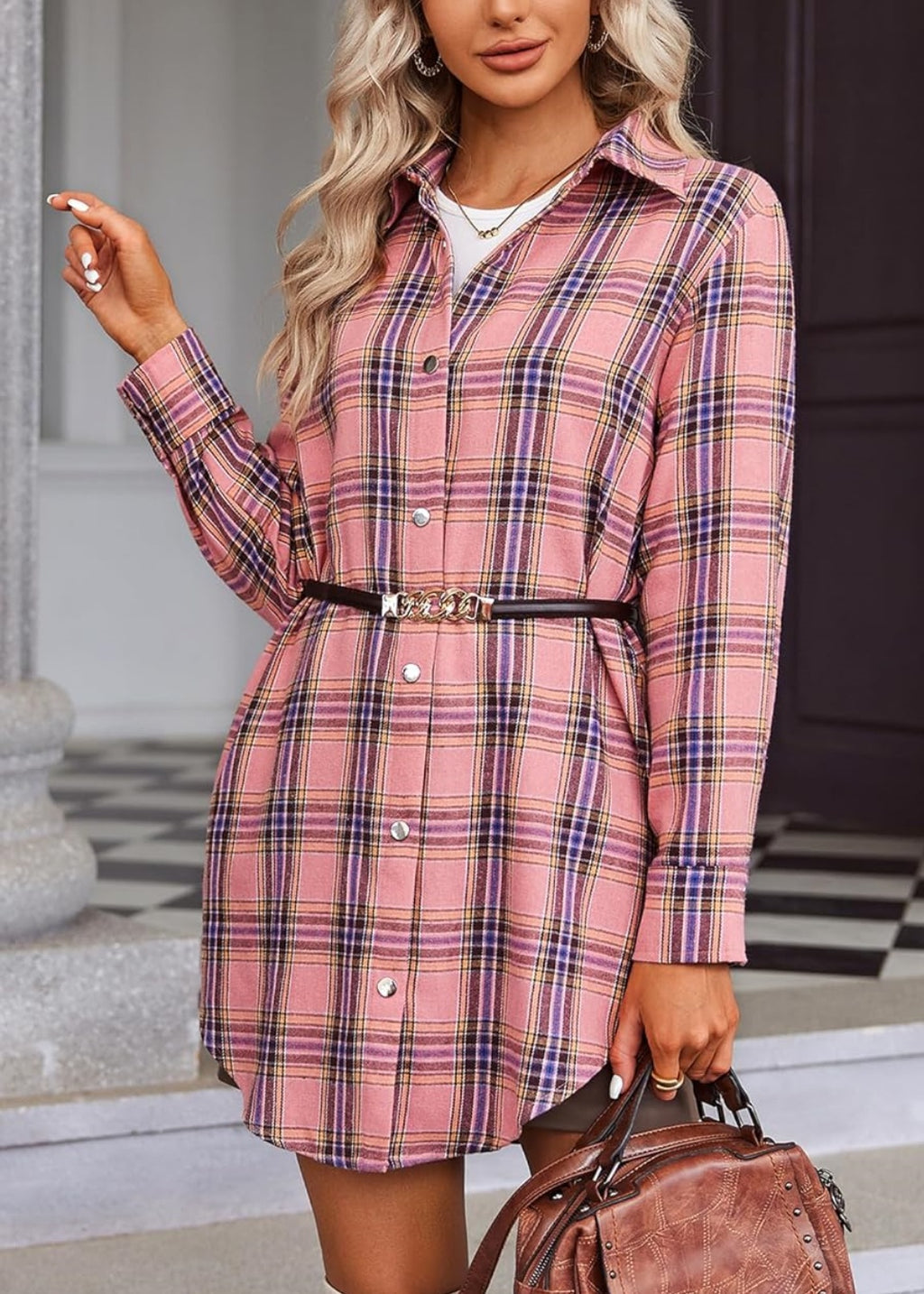 Women's Flannel Plaid Button Down Shirts (Buy 2 Free Shipping)