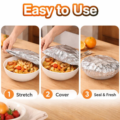 🥘Aluminum Foil Heat Shield Covers – No Plastic