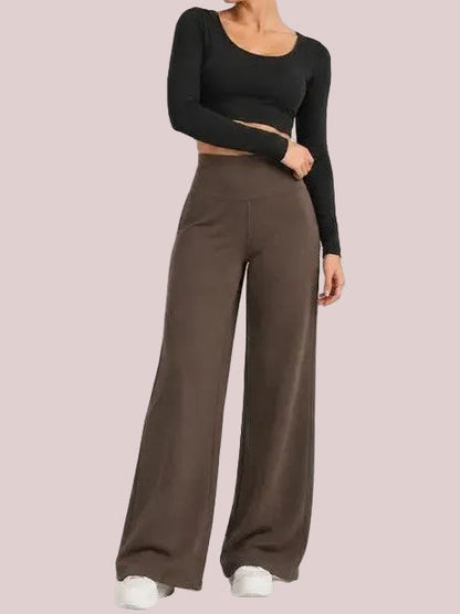 Women's Winter Thermal Wide Leg Pants