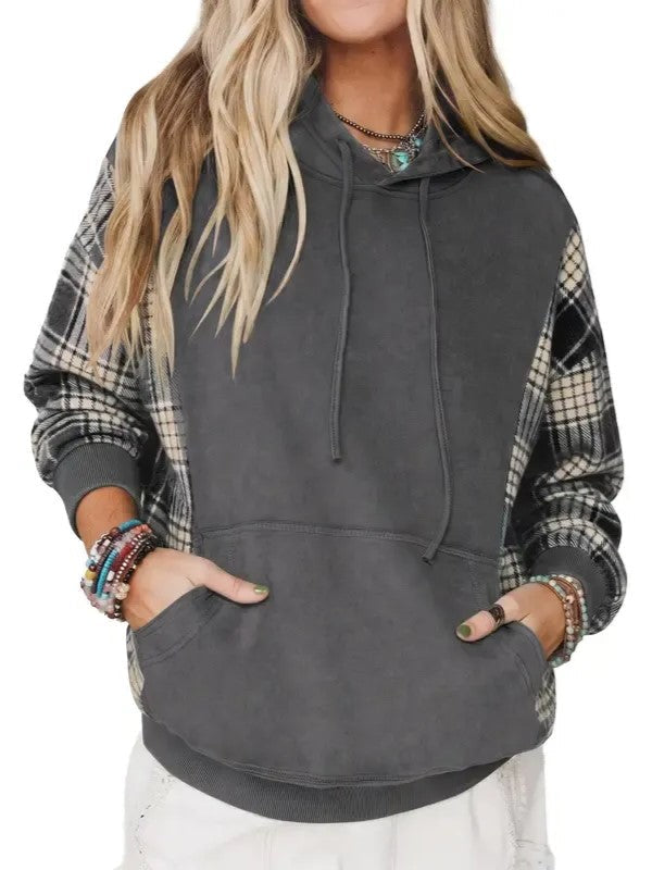 Women's Casual Cotton Loose-Fit Hoodie Sweatshirt
