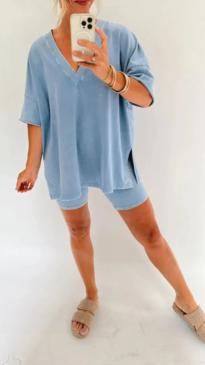 Women's Summer Washed Set(Buy 2 Free Shipping)