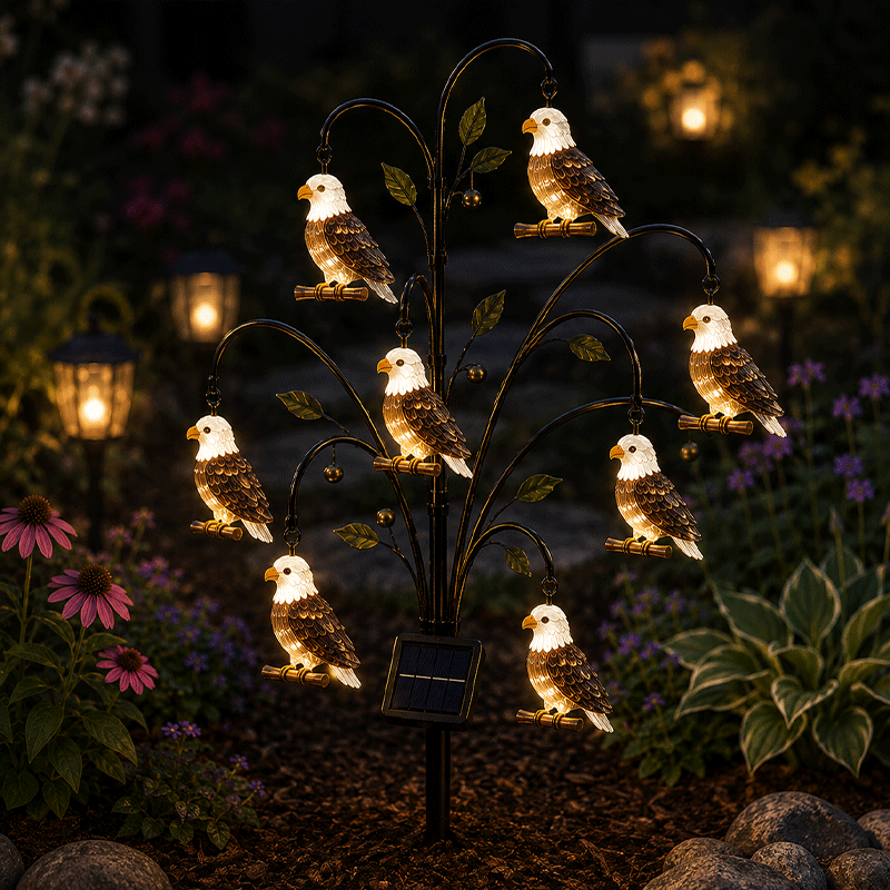 🔥Last Day 50%OFF🦩Bird-Shaped Solar Stump Light