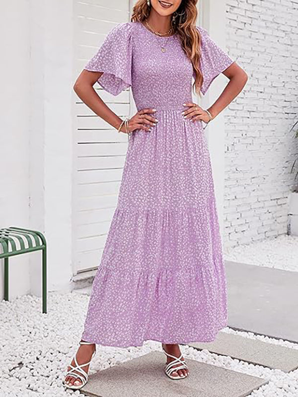 2026 Women's Summer Boho Pleated Waist-Defining Layered Maxi Skirt（BUY 2 FREE SHIPPING)