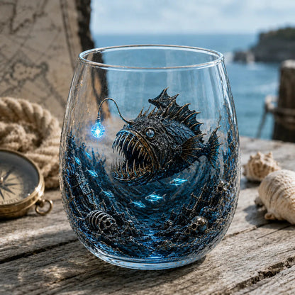 🌊Release The Kraken Pirate Glass Collection — 3-Piece Legendary Ocean Treasure Set - KRAKEN RISE GLass