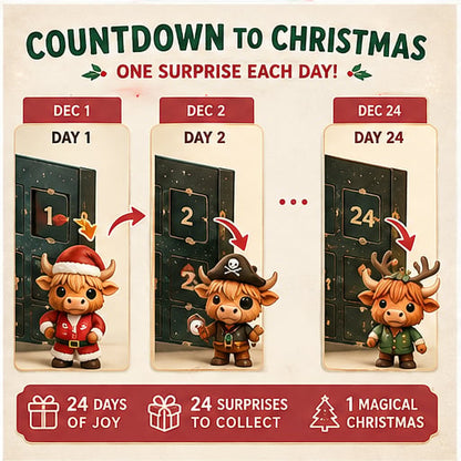 🐂🎁2026 Highland Cow Advent Calendar | Every Day Brings New Surprises