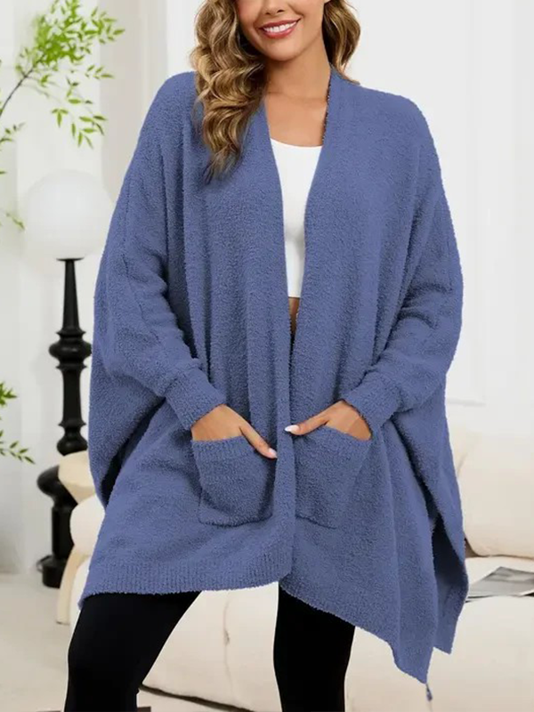 ⏰Hot Sale-Women's Sherpa Wearable Blanket Poncho