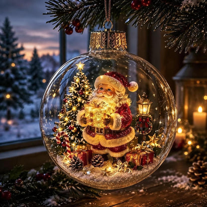 🔥 LAST DAY 49% OFF – 🎄Glowing Christmas Diorama Ornament
