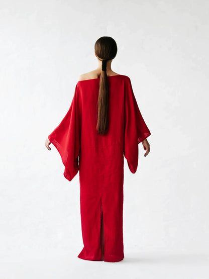 Linen Kimono Dress(BUY 2 FREE SHIPPING)